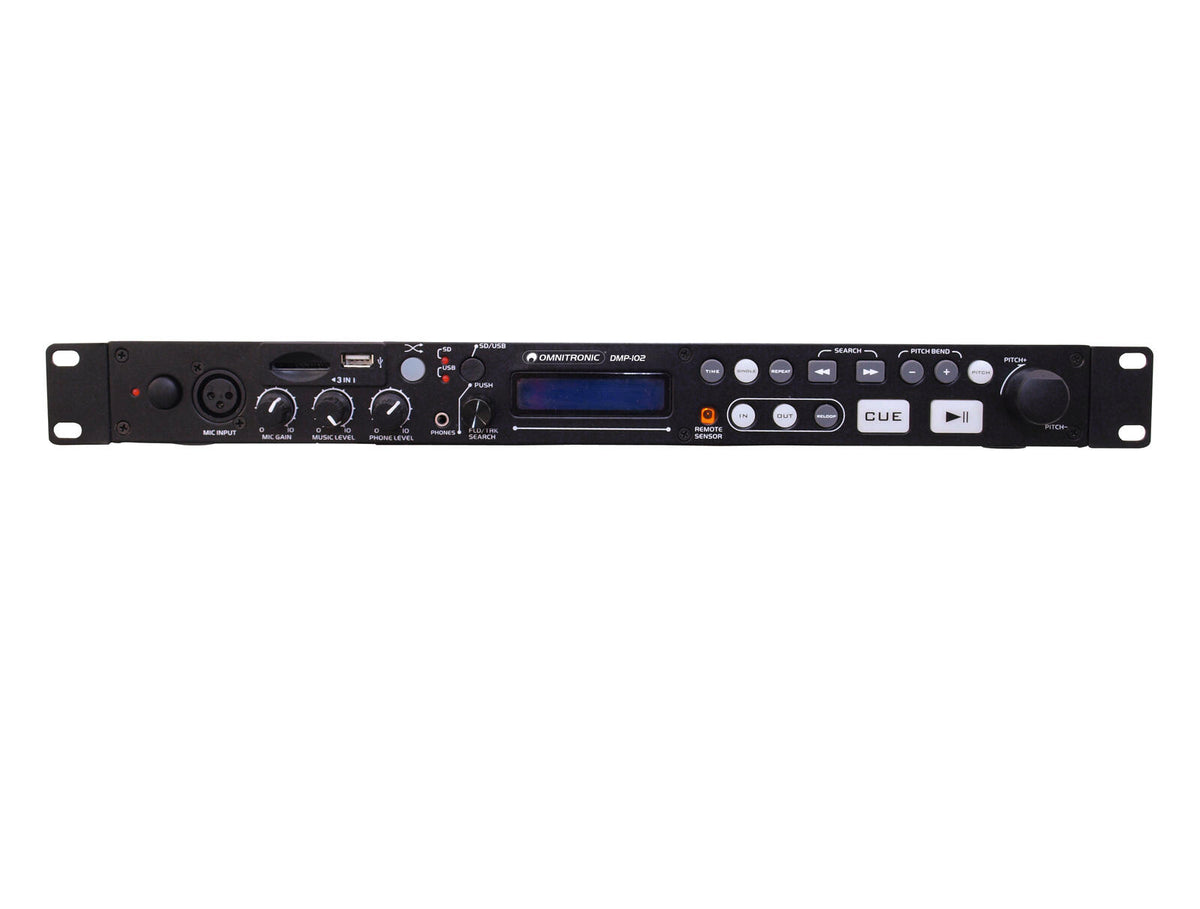 Omnitronic DMP-102 USB/SD-Card-Player – Ansicht 4