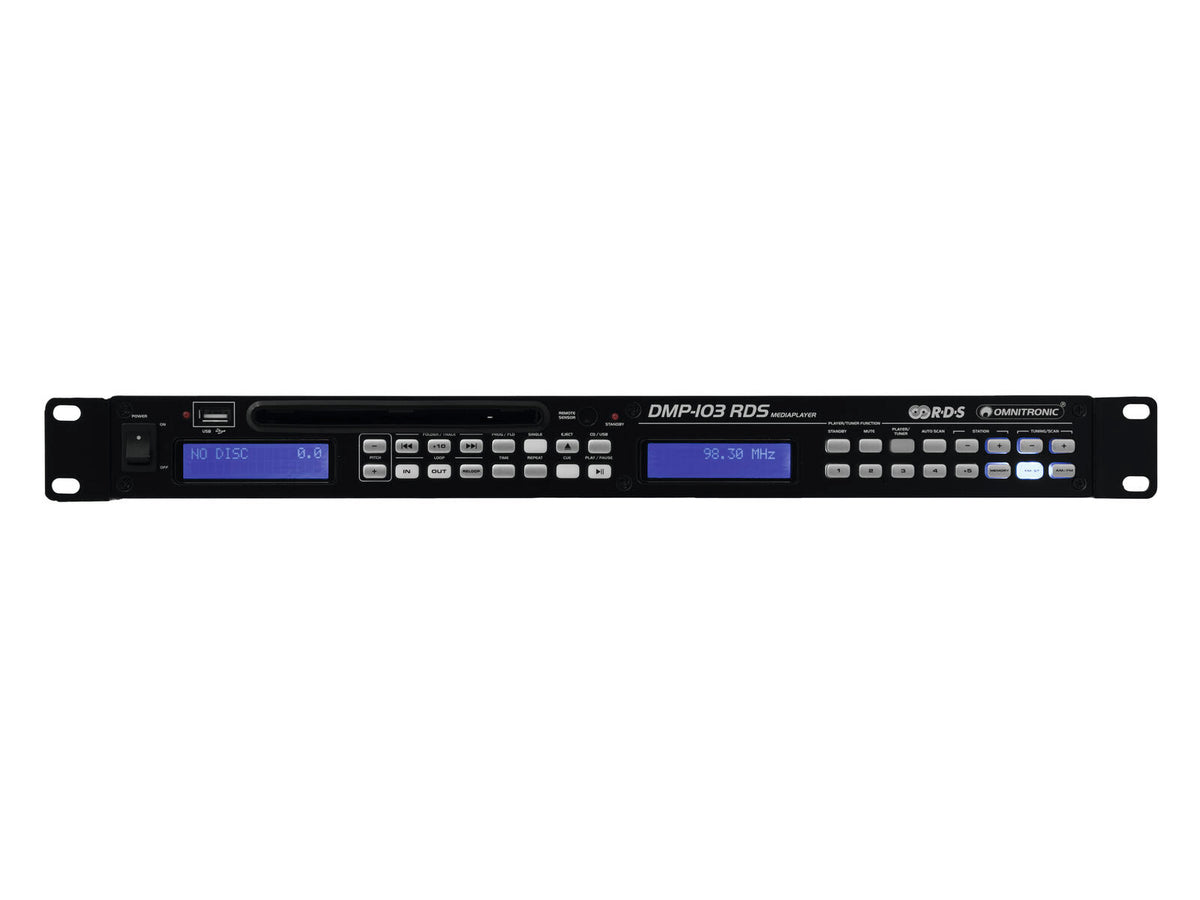 Omnitronic DMP-103RDS Mediaplayer – Ansicht 4