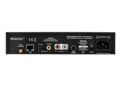 Omnitronic DRS-95 Internetradio mit DAB+ und Bluetooth – Ansicht 3