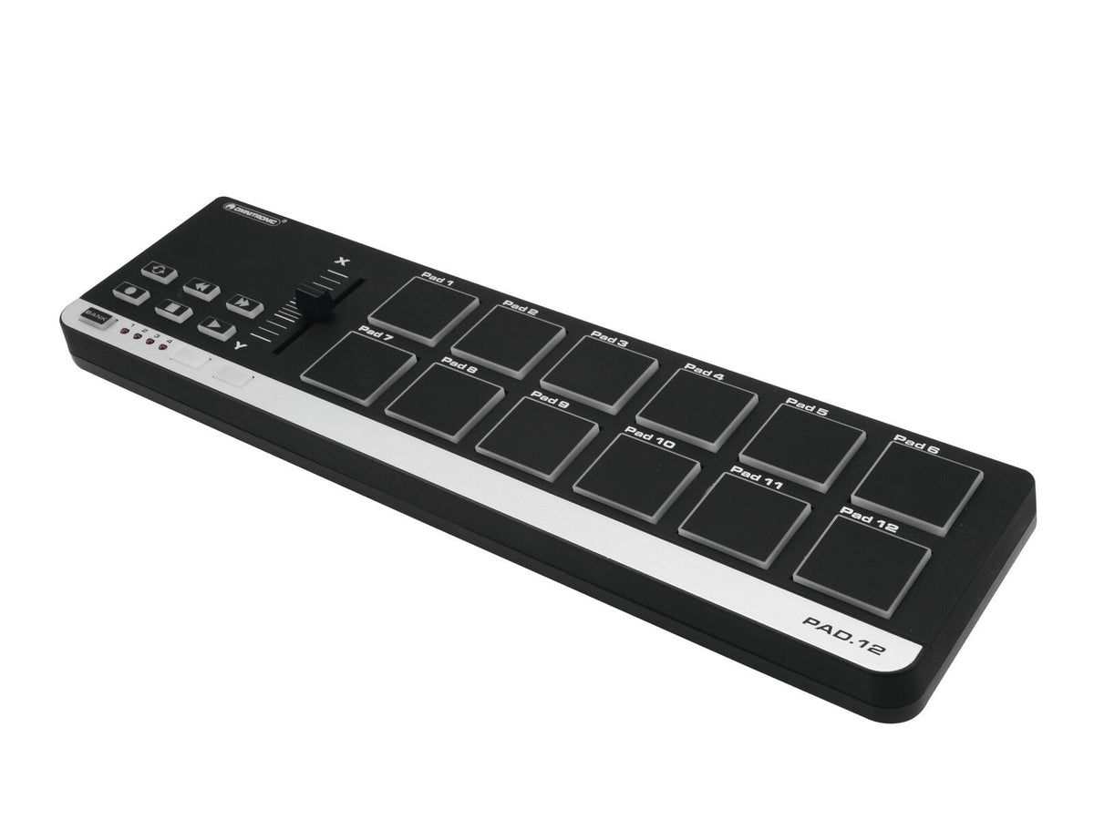 Omnitronic PAD-12 MIDI-Controller – Ansicht 2