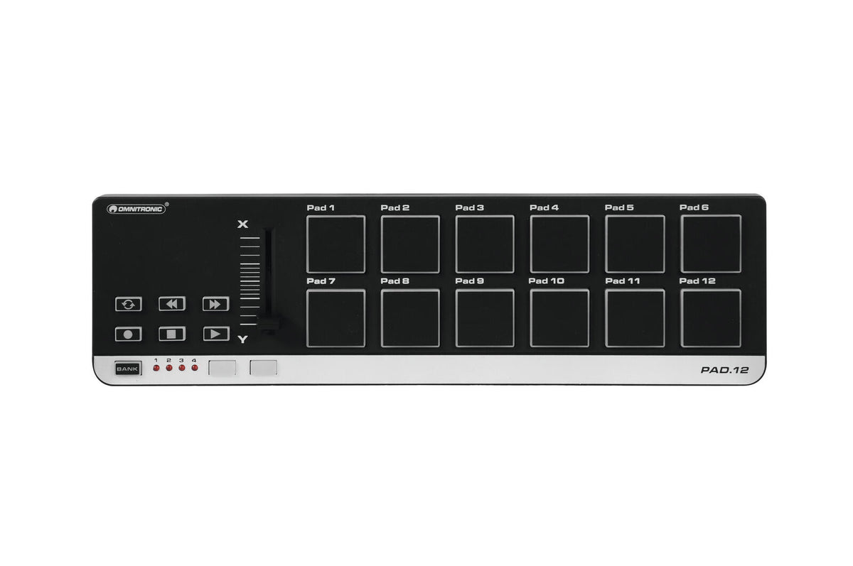 Omnitronic PAD-12 MIDI-Controller – Ansicht 3