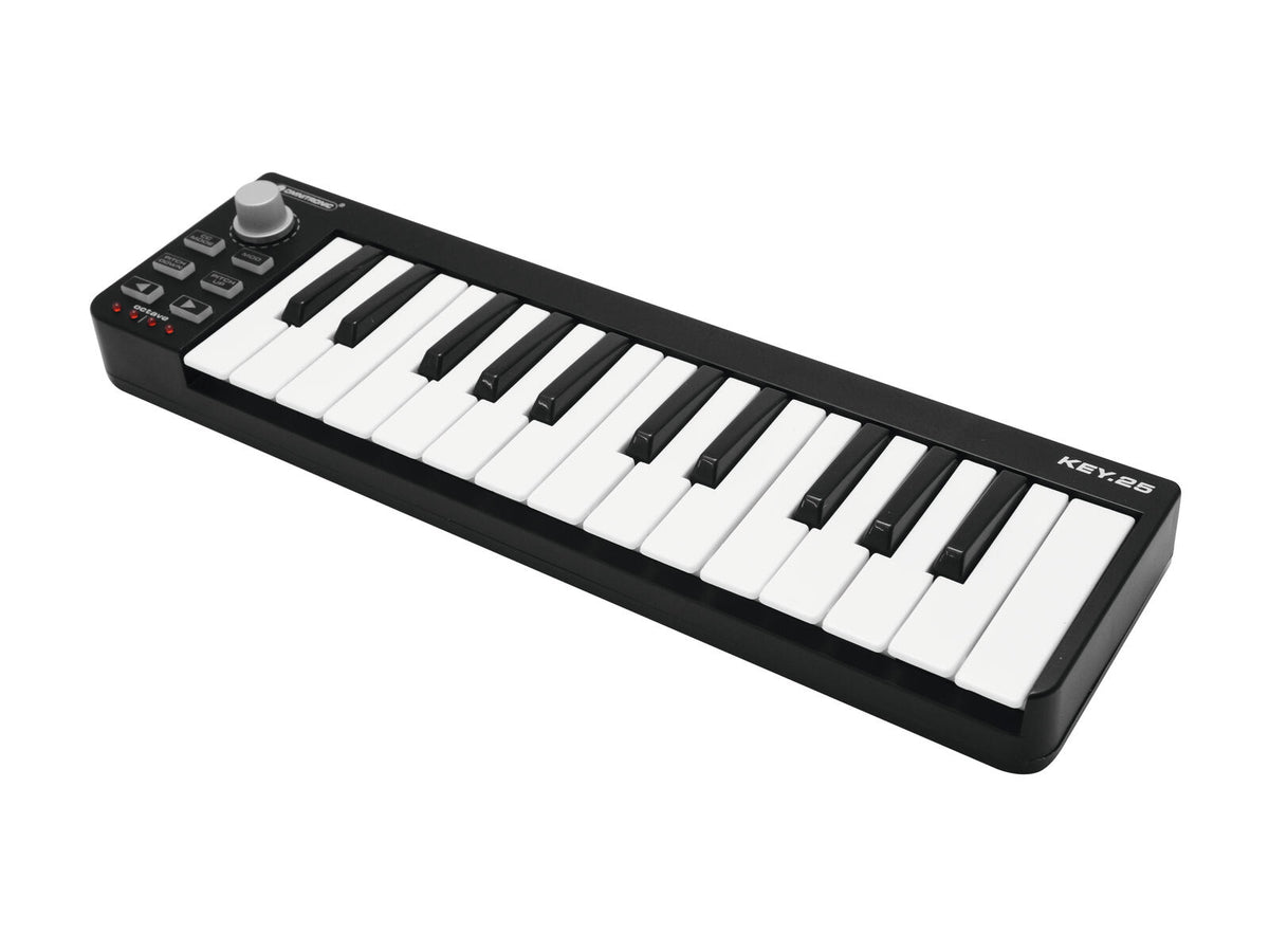 Omnitronic KEY-25 MIDI-Controller – Ansicht 2