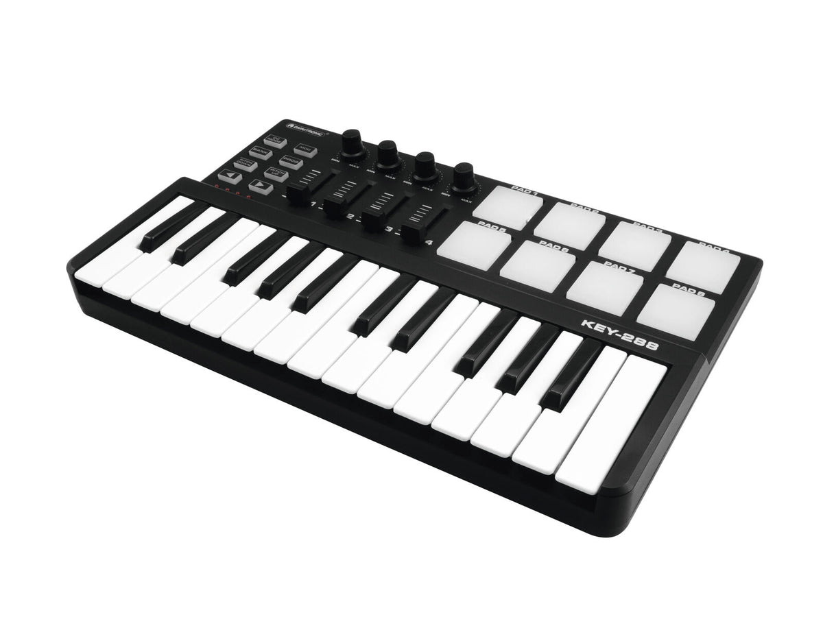 Omnitronic KEY-288 MIDI-Controller – Ansicht 2
