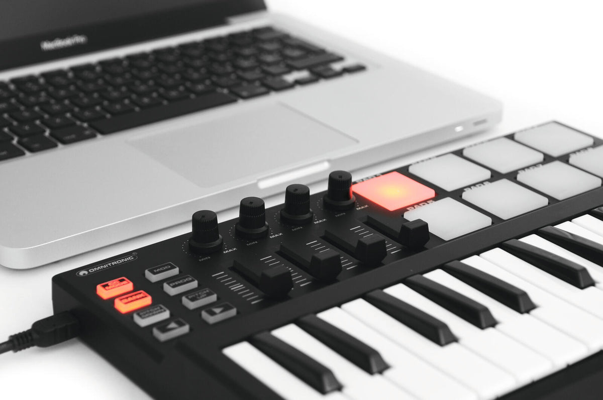 Omnitronic KEY-288 MIDI-Controller – Ansicht 3