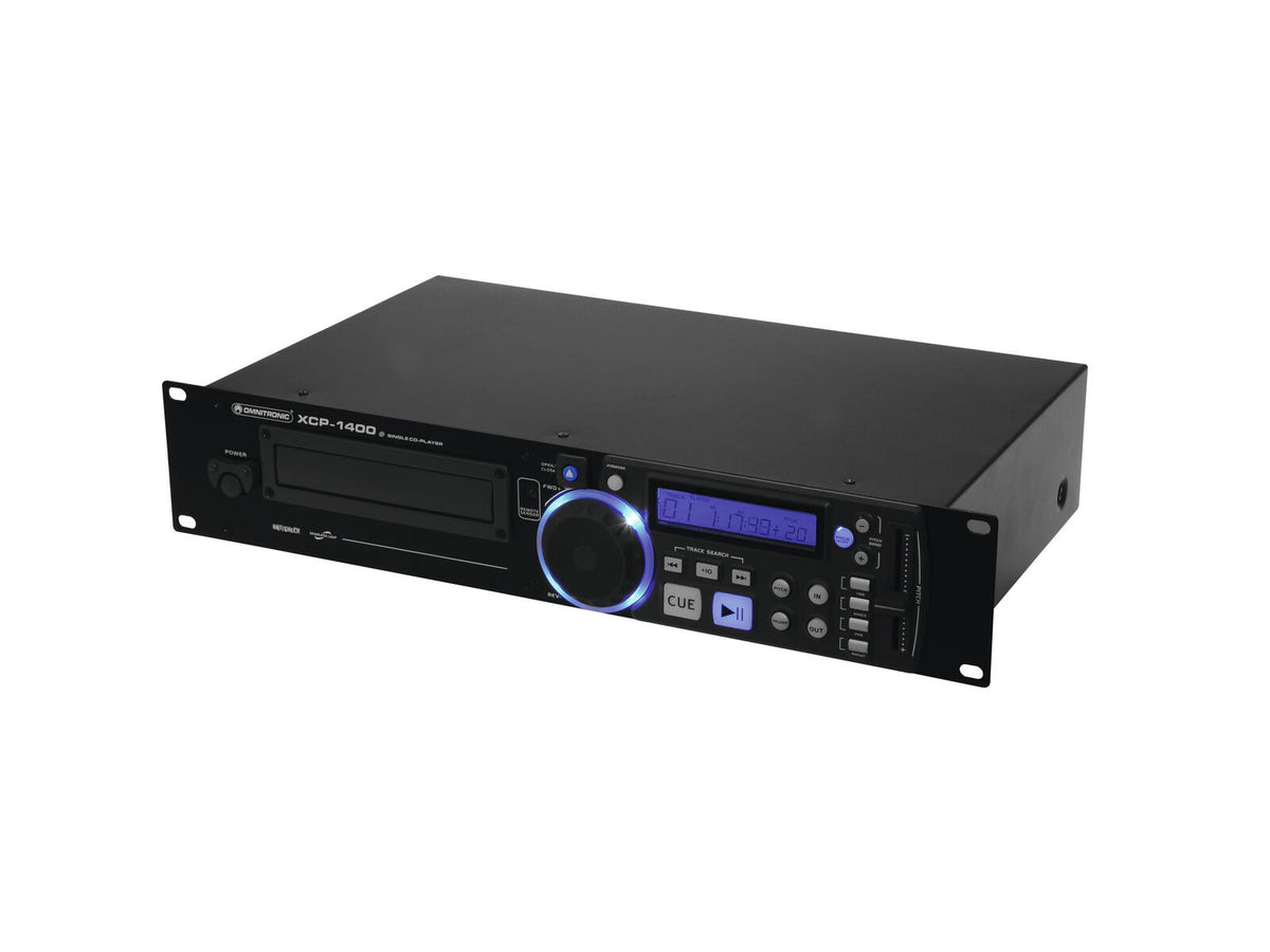 Omnitronic XCP-1400 CD-Player – Ansicht 2