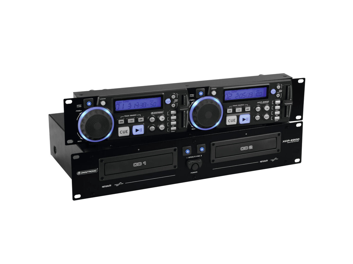 Omnitronic XCP-2800 Dual-CD-Player – Ansicht 2