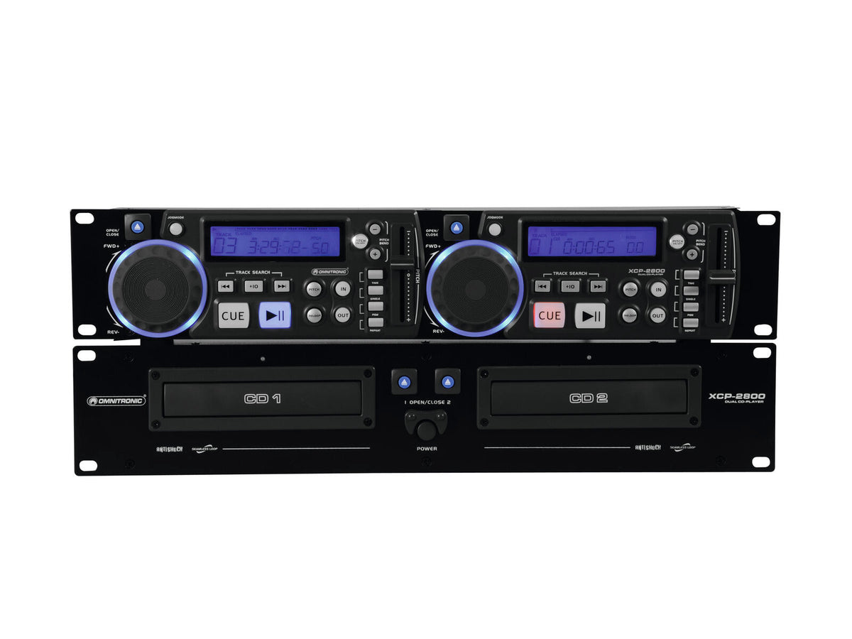 Omnitronic XCP-2800 Dual-CD-Player – Ansicht 5