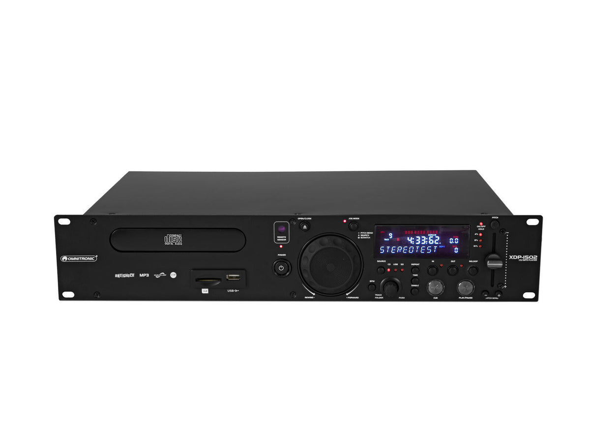 Omnitronic XDP-1502 CD-/MP3-Player – Ansicht 3