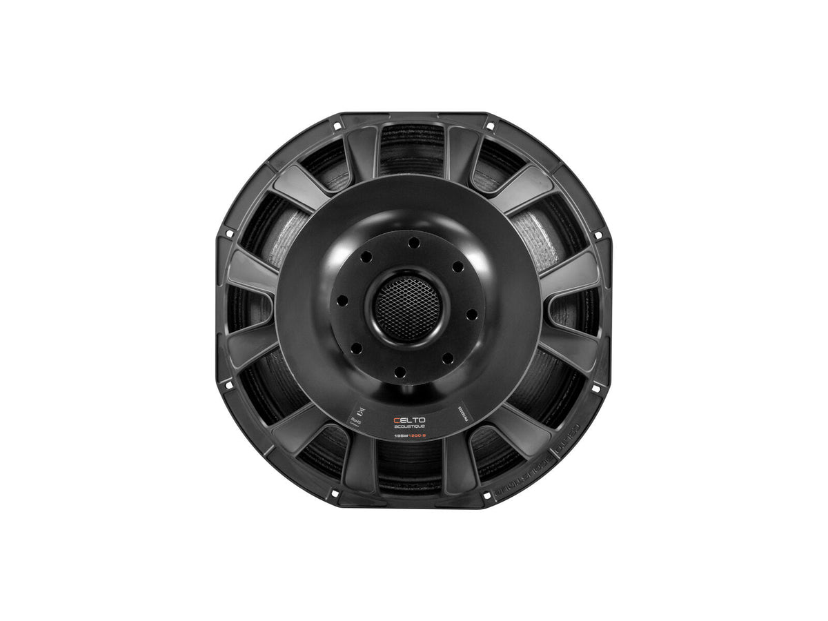 Celto 18SW1200 18" Subwoofer, Ferrit, Alukorb – Ansicht 6