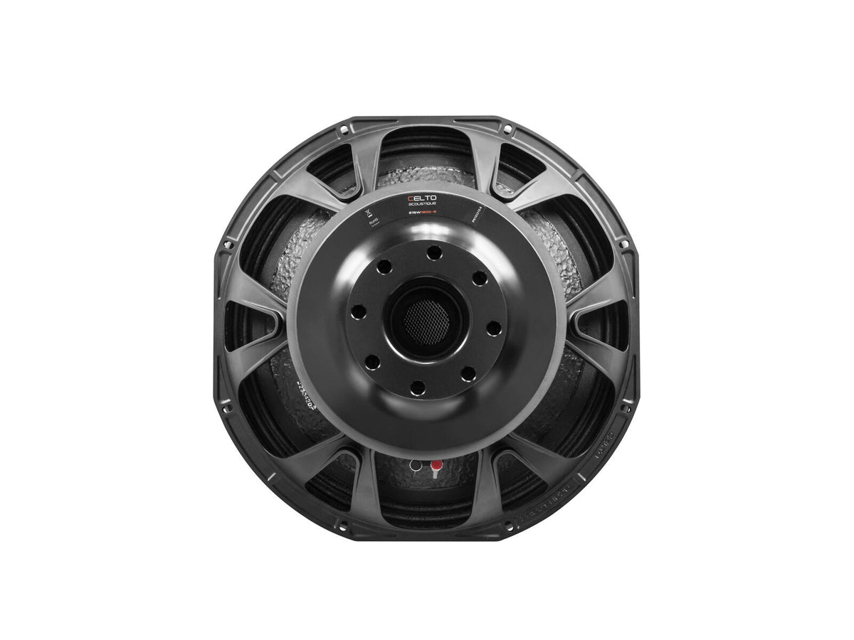 Celto 21SW1800 21" Subwoofer, Ferrit, Alukorb – Ansicht 5