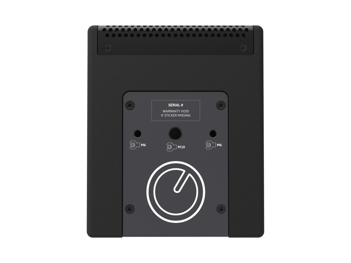 Intusonic 4FW50T 4" Fullrange Lautsprecher schwarz – Ansicht 3