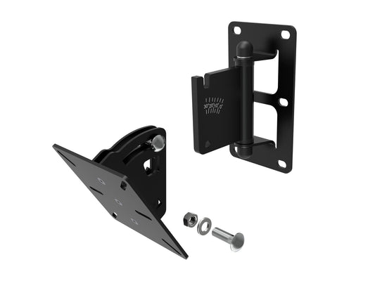 Intusonic VESA75-100PRO-B Lautsprecherhalterung schwarz – Ansicht 2