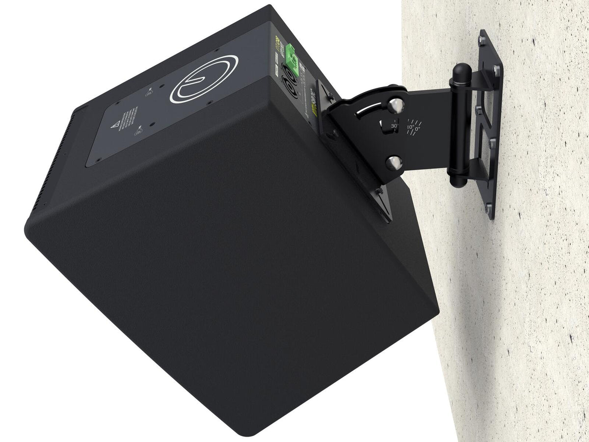 Intusonic VESA75-100PRO-W Lautsprecherhalterung weiß – Ansicht 4