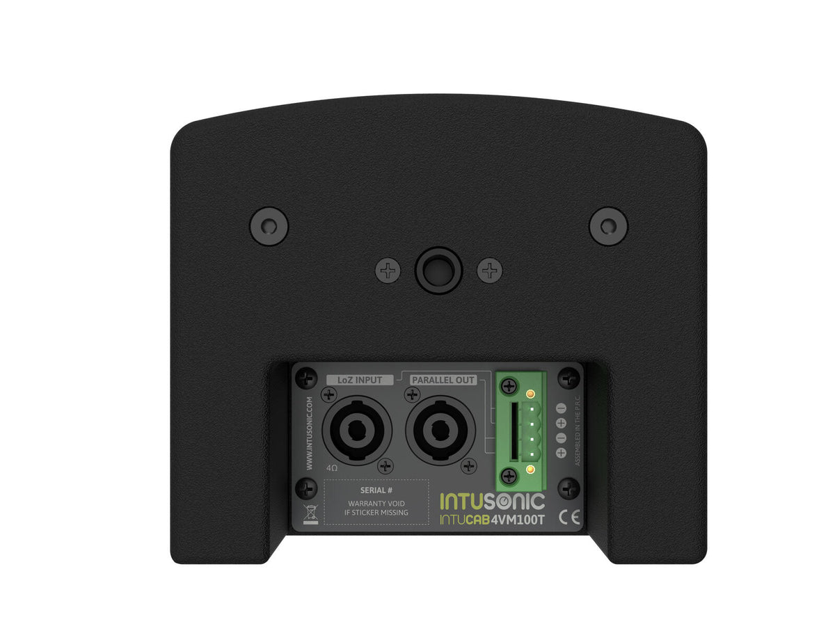 Intusonic 4VM100T 2-Wege Fullrange Tonsäule schwarz – Ansicht 5