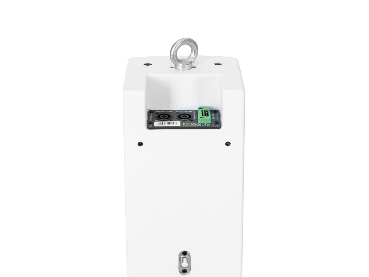 Intusonic 4VM100T 2-Wege Fullrange Tonsäule weiß – Ansicht 6