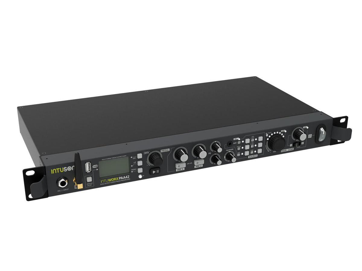 Intusonic PAA42+ Dual Output Stereo Media Vorverstärker – Ansicht 3
