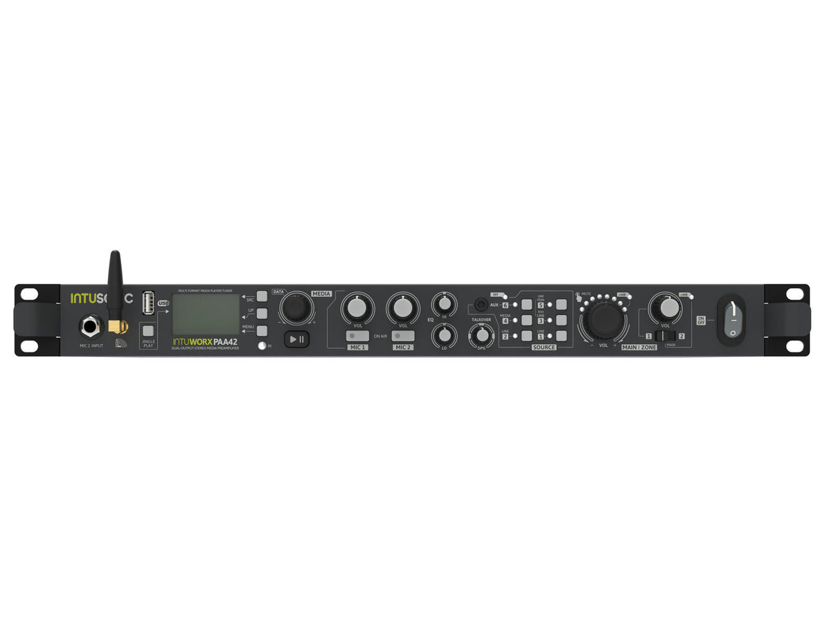 Intusonic PAA42+ Dual Output Stereo Media Vorverstärker – Ansicht 6