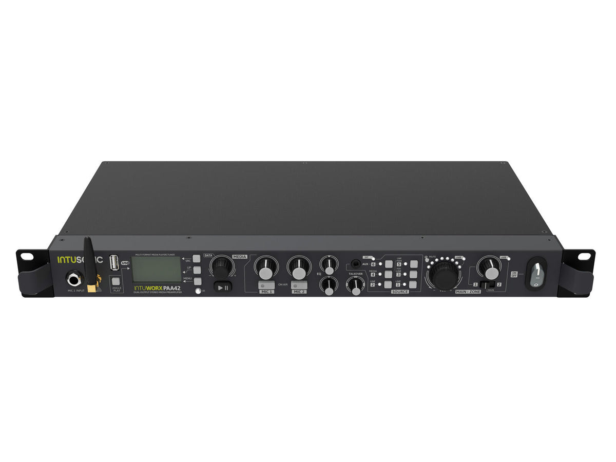 Intusonic PAA42+ Dual Output Stereo Media Vorverstärker – Ansicht 7