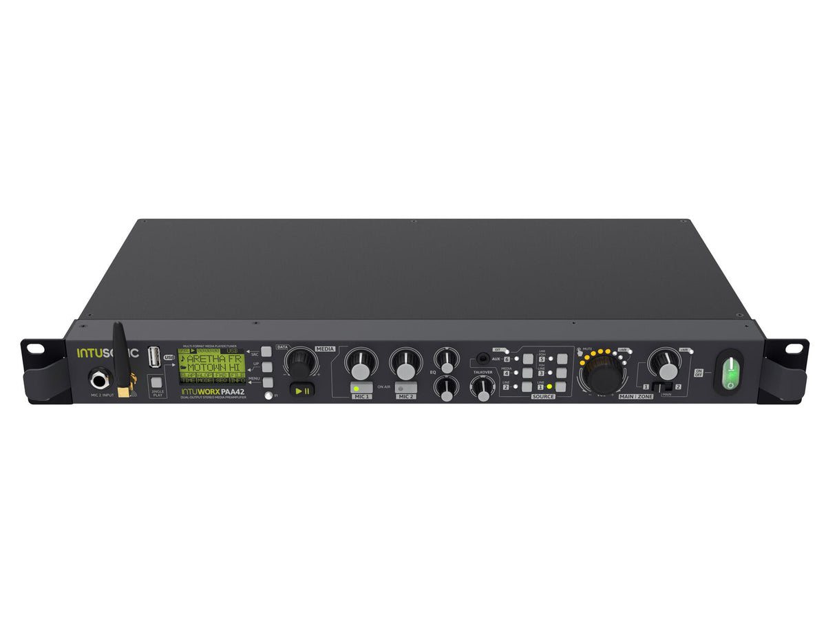 Intusonic PAA42+ Dual Output Stereo Media Vorverstärker – Ansicht 8