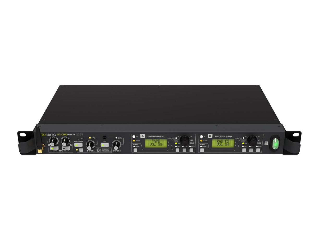 Intusonic HMA72 2-Zonen Audio Router – Ansicht 8