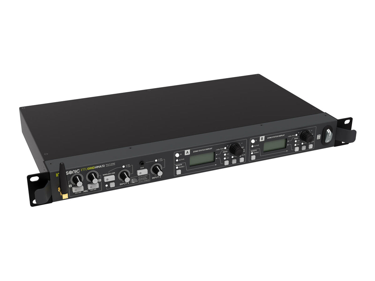Intusonic HMA72 2-Zonen Audio Router – Ansicht 9