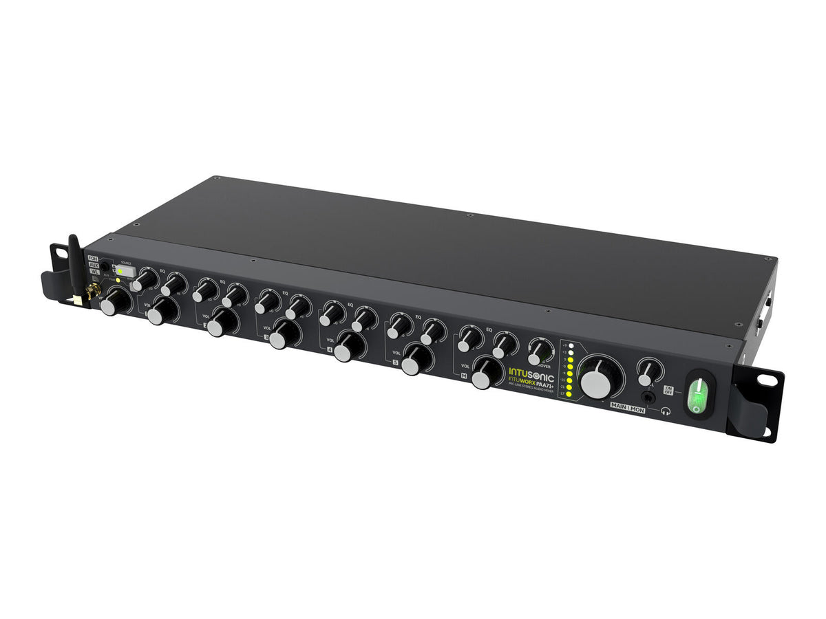 Intusonic PAA71+ Mikrofon-Line-Mixer – Ansicht 3