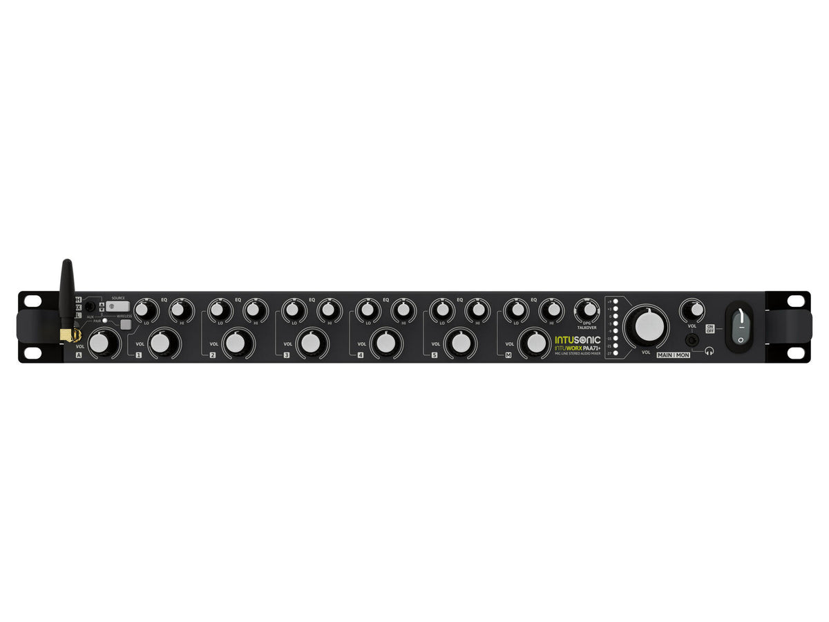 Intusonic PAA71+ Mikrofon-Line-Mixer – Ansicht 7