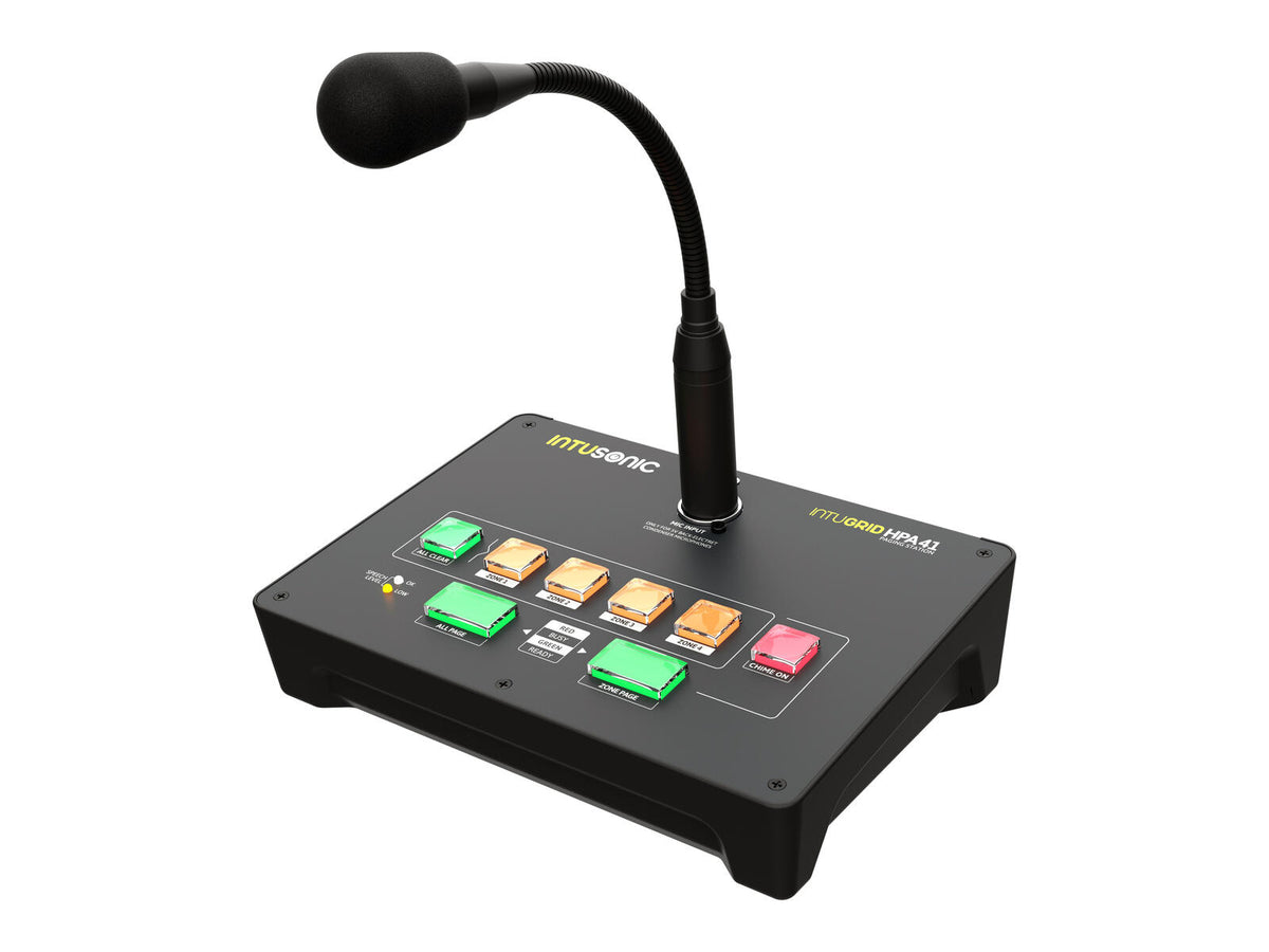 Intusonic HPA41 4-Zonen Sprechstelle – Ansicht 2