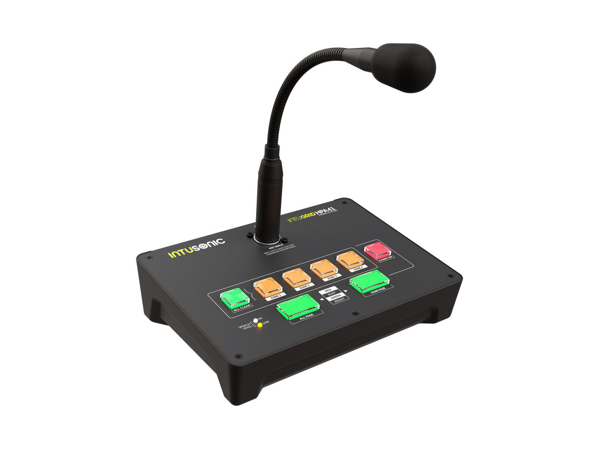 Intusonic HPA41 4-Zonen Sprechstelle – Ansicht 3