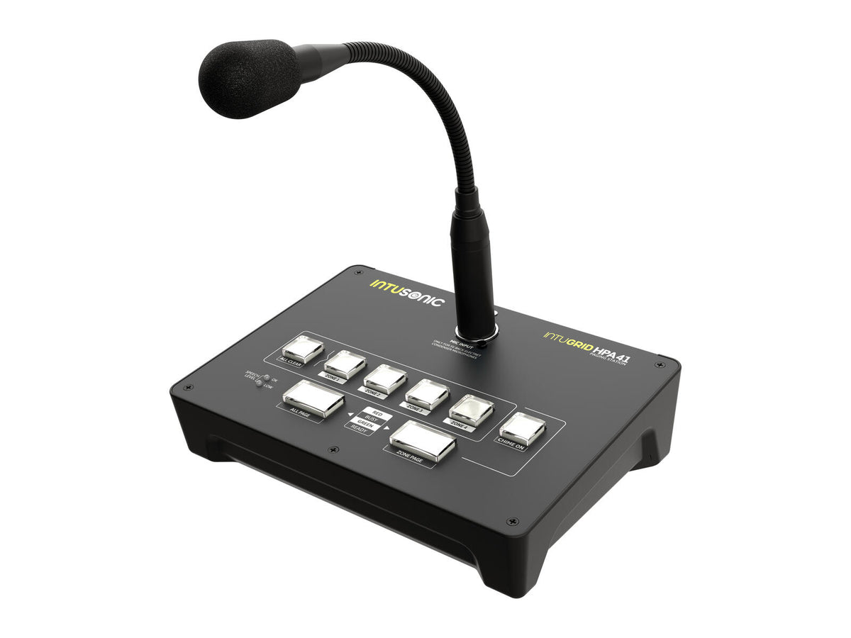 Intusonic HPA41 4-Zonen Sprechstelle – Ansicht 4