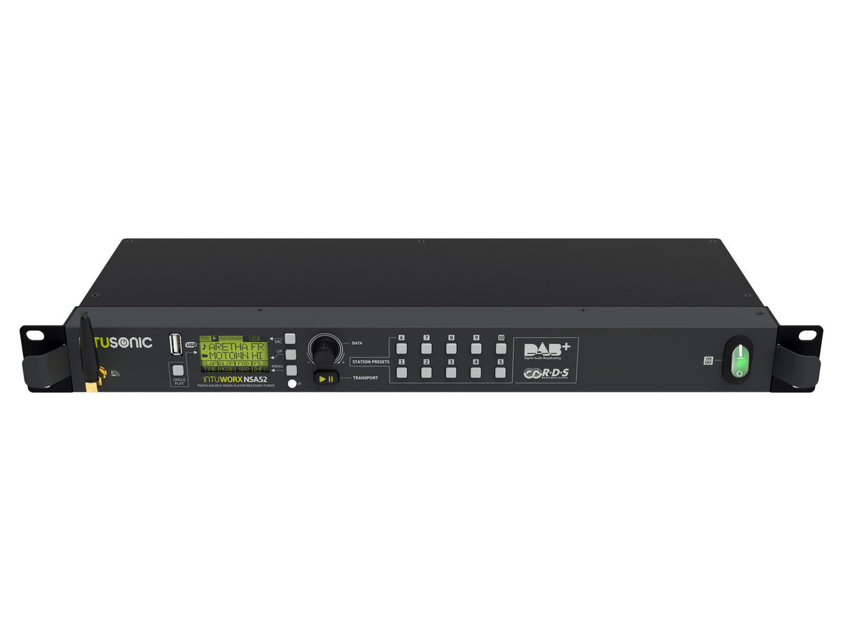 Intusonic NSA52 5-Quellen Media Player mit DAB+ – Ansicht 2
