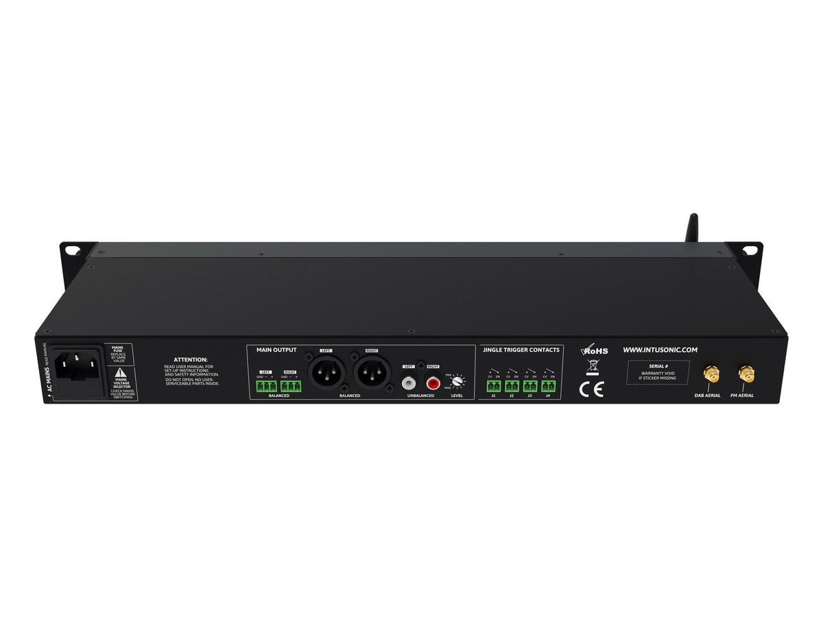 Intusonic NSA52 5-Quellen Media Player mit DAB+ – Ansicht 4