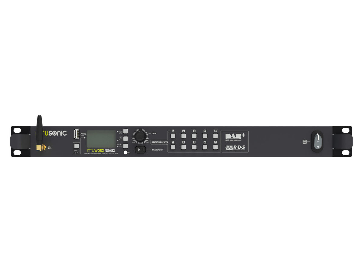 Intusonic NSA52 5-Quellen Media Player mit DAB+ – Ansicht 7