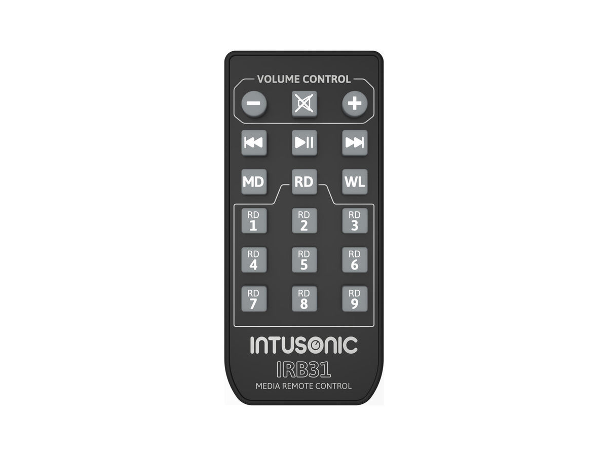 Intusonic IRB31 Fernbedienung – Ansicht 2