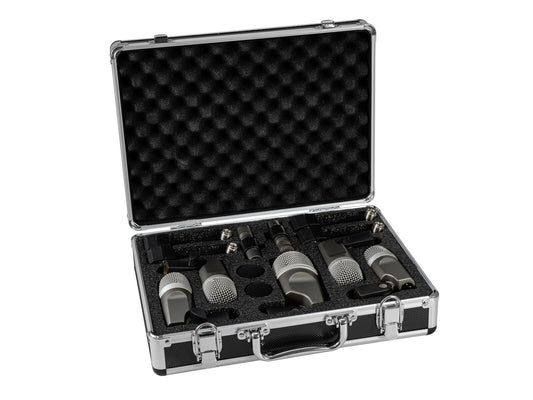 Omnitronic MIC 77-7LMH MK2 Schlagzeug-Mikrofonset – Ansicht 2