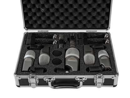 Omnitronic MIC 77-7LMH MK2 Schlagzeug-Mikrofonset – Ansicht 3