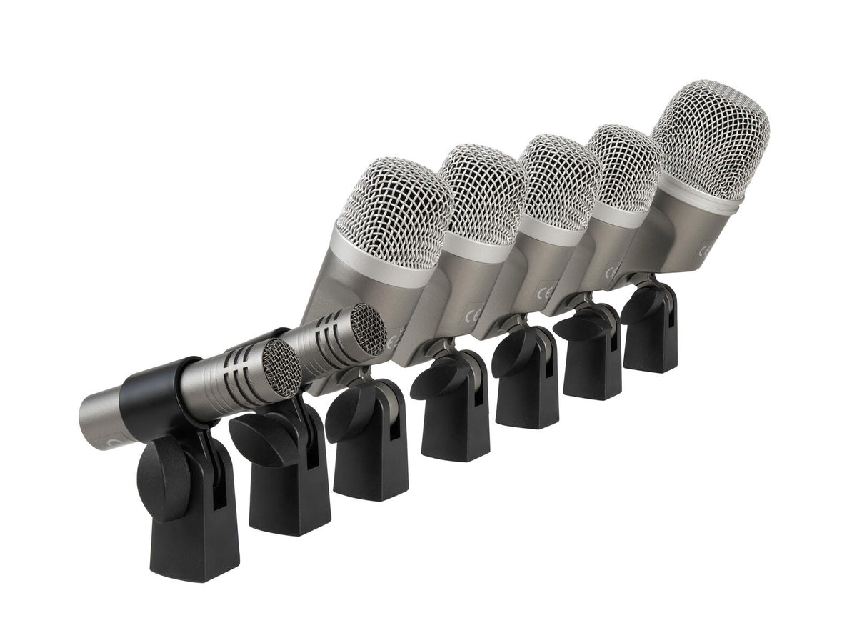 Omnitronic MIC 77-7LMH MK2 Schlagzeug-Mikrofonset – Ansicht 5