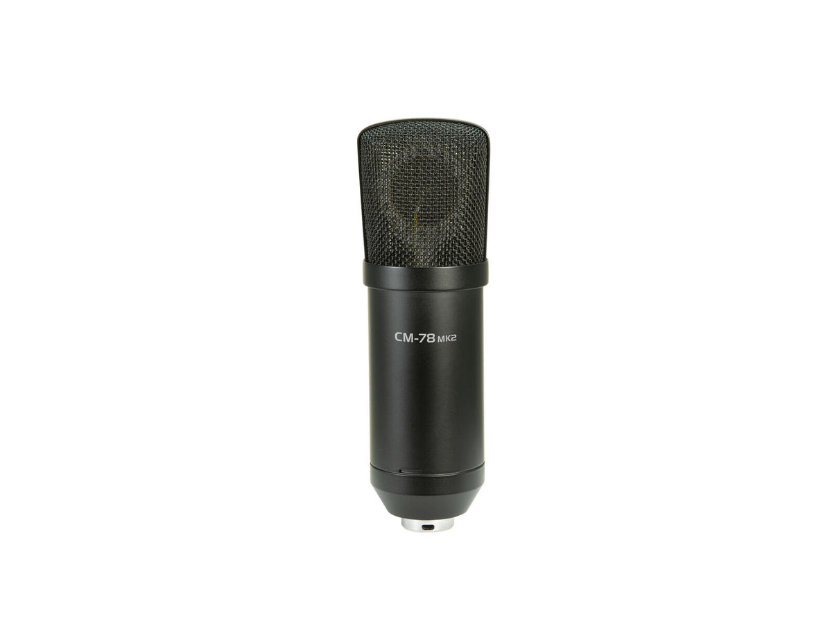 Omnitronic MIC CM-78MK2 Großmembran-Kondensatormikrofon – Ansicht 8