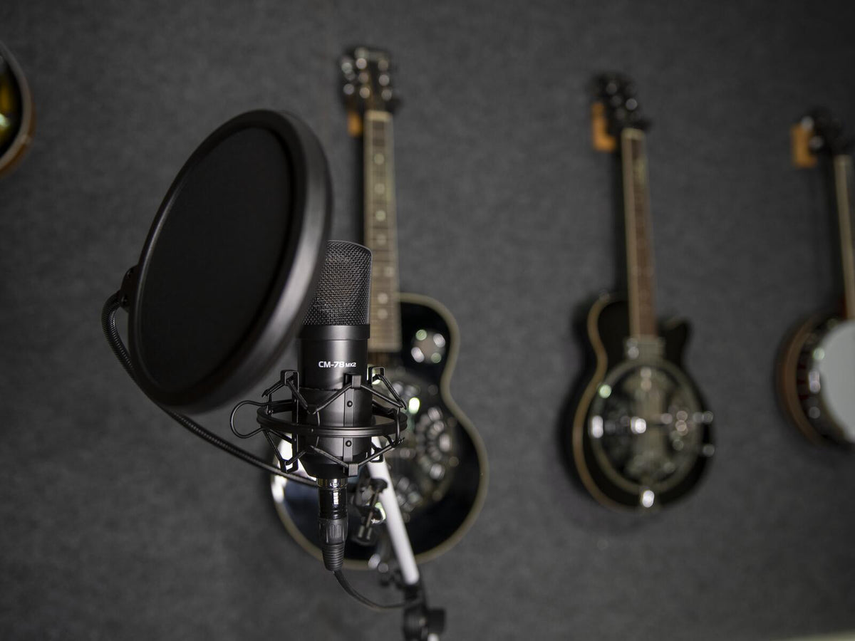 Omnitronic MIC CM-78MK2 Großmembran-Kondensatormikrofon – Ansicht 9