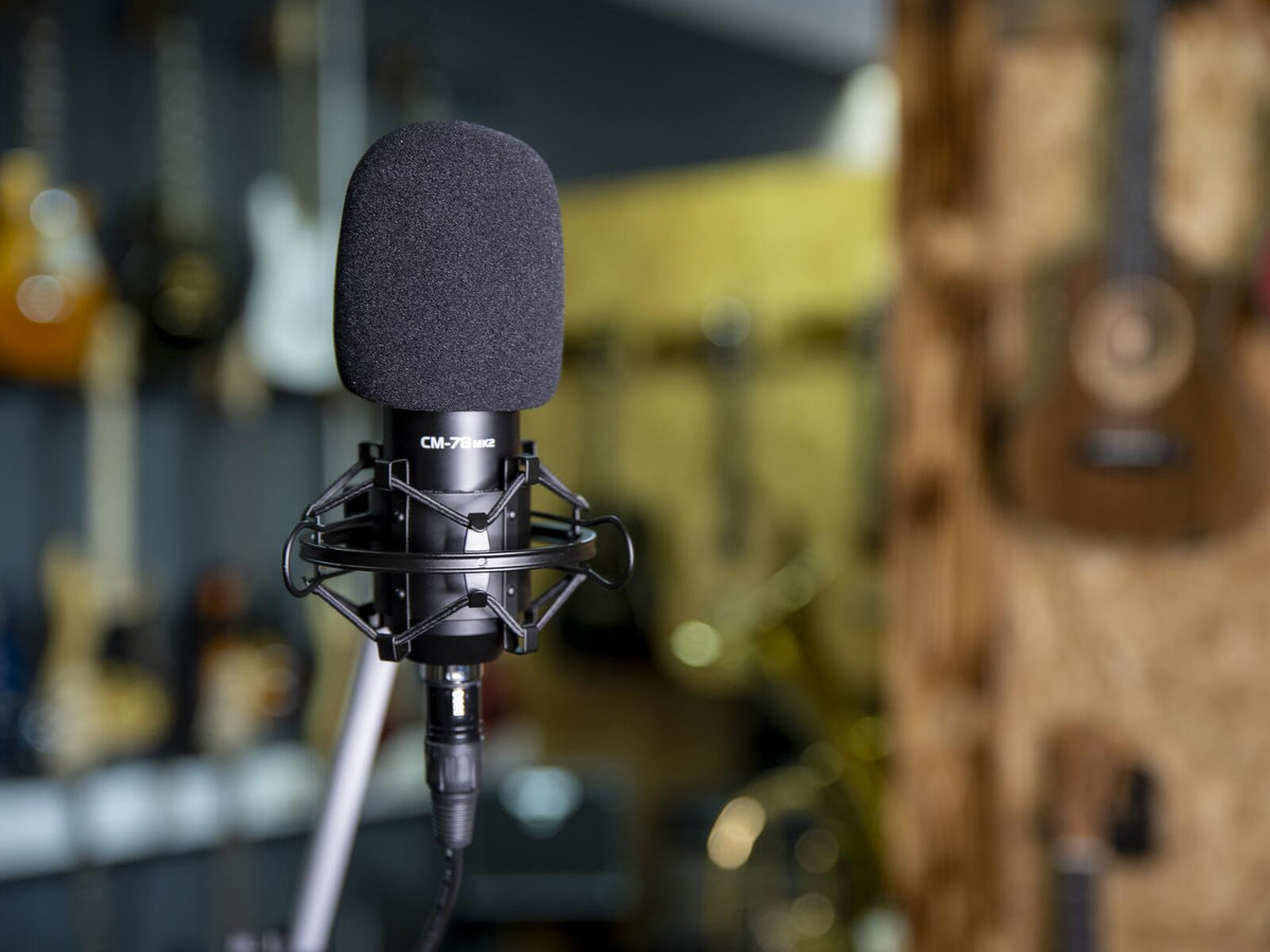 Omnitronic MIC CM-78MK2 Großmembran-Kondensatormikrofon – Ansicht 10