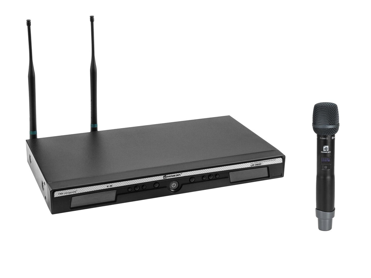 Relacart UR-260D 2-Kanal-UHF-System 522-554 MHz