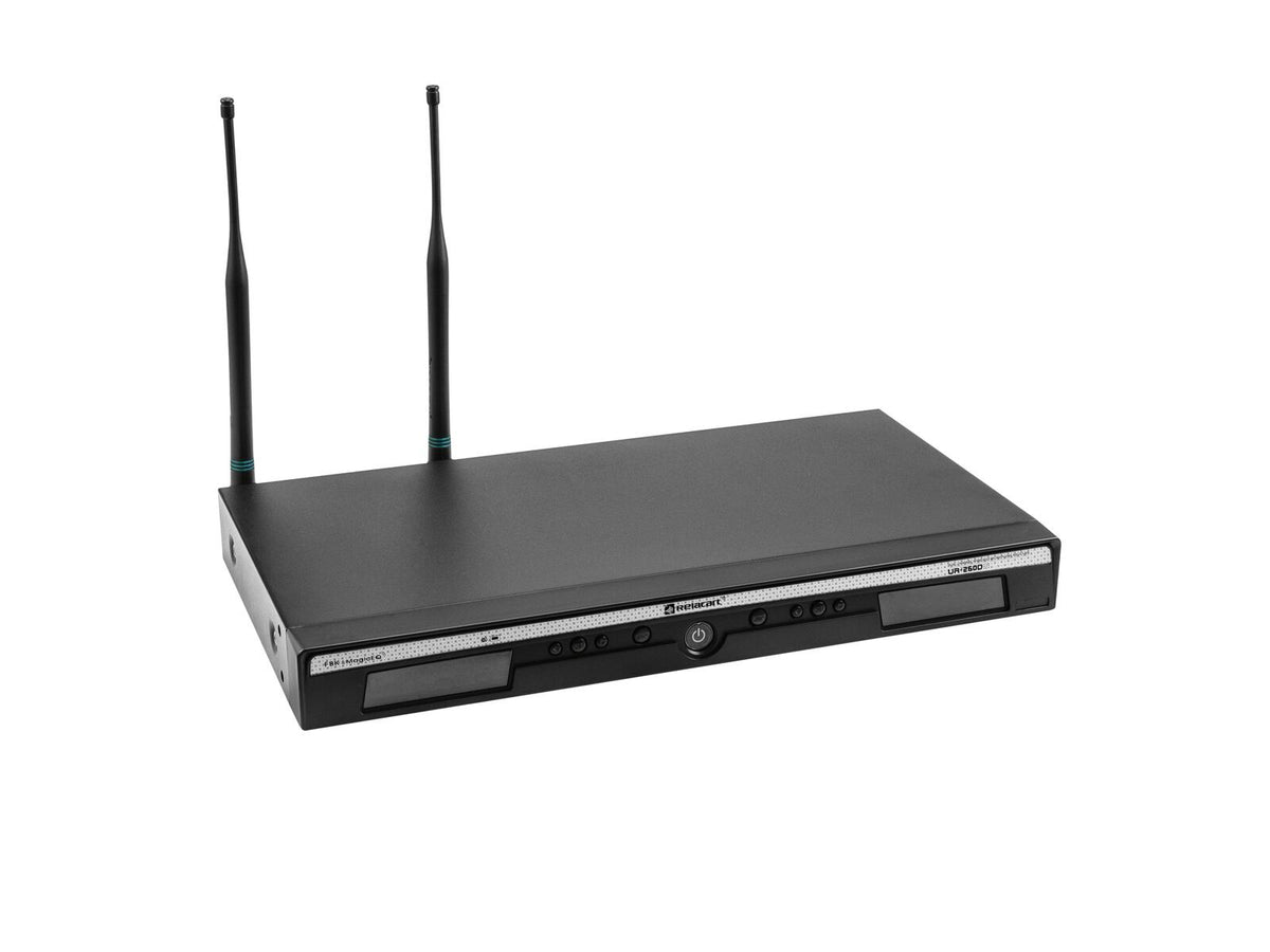 Relacart UR-260D 2-Kanal-UHF-Empfänger 522-554 MHz