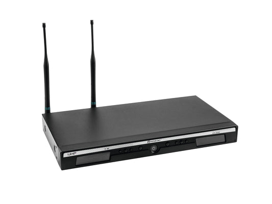 Relacart UR-222D 2-Kanal UHF-Empfänger 823-832 + 863-865 MHz
