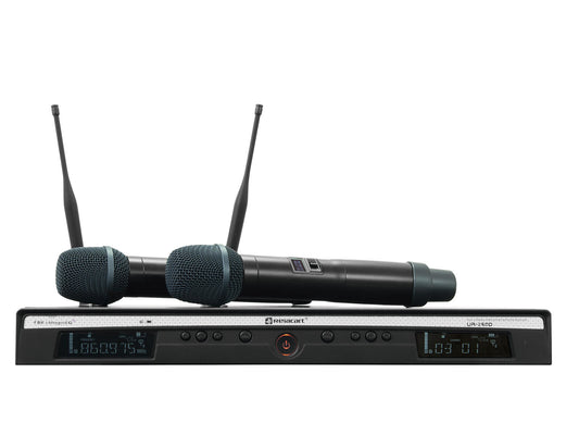 Relacart UR-260D 2-Kanal-UHF-System 823-832 + 863-865 MHz