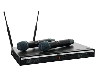Relacart UR-260D 2-Kanal-UHF-System 823-832 + 863-865 MHz – Ansicht 4