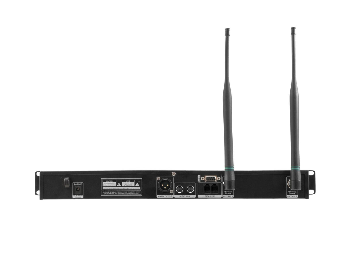 Relacart WAM-402 4CH Digital UHF Automatic Mixer – Ansicht 3