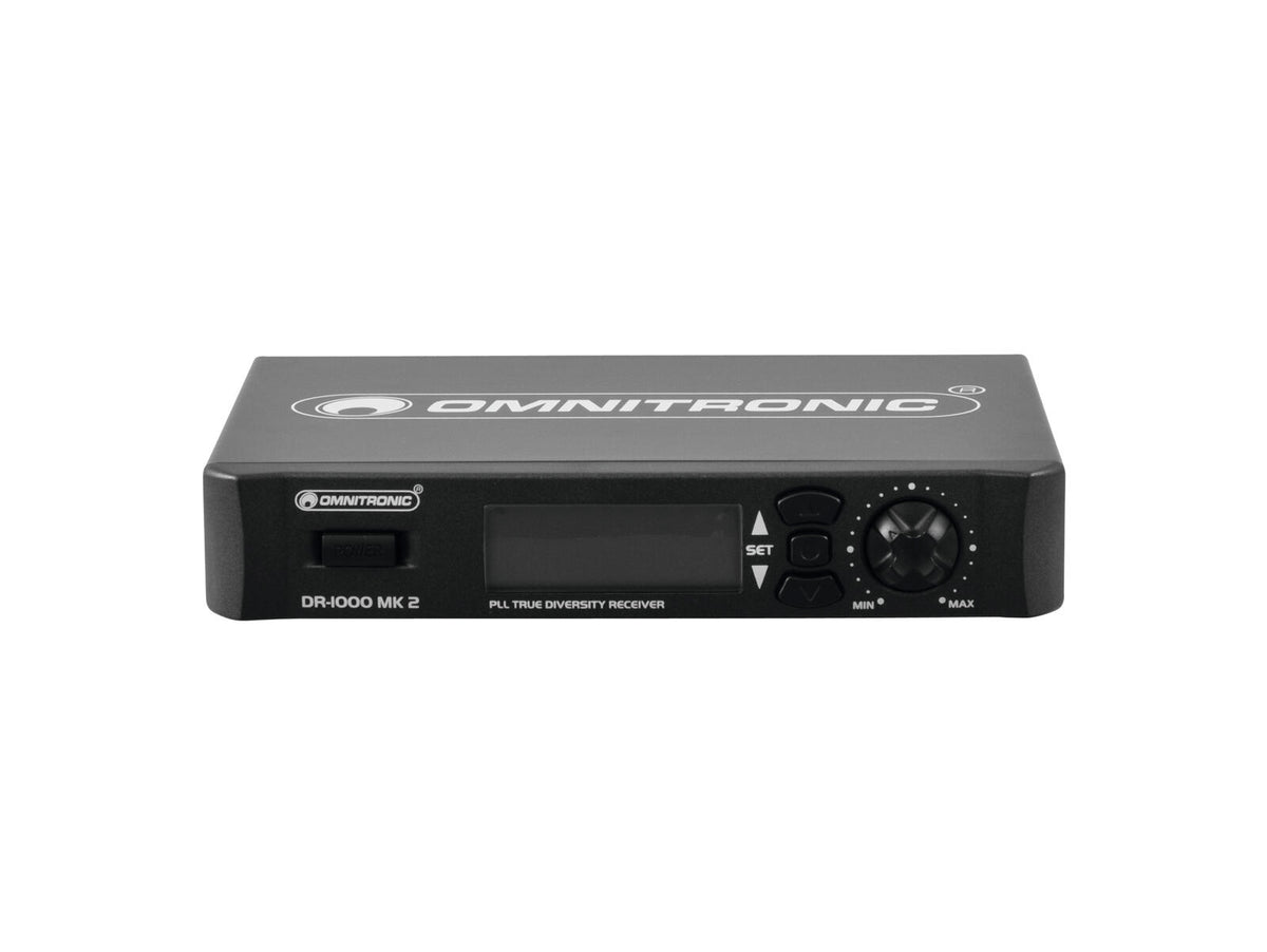 Omnitronic DR-1000 MK2 Funkempfänger – Ansicht 4