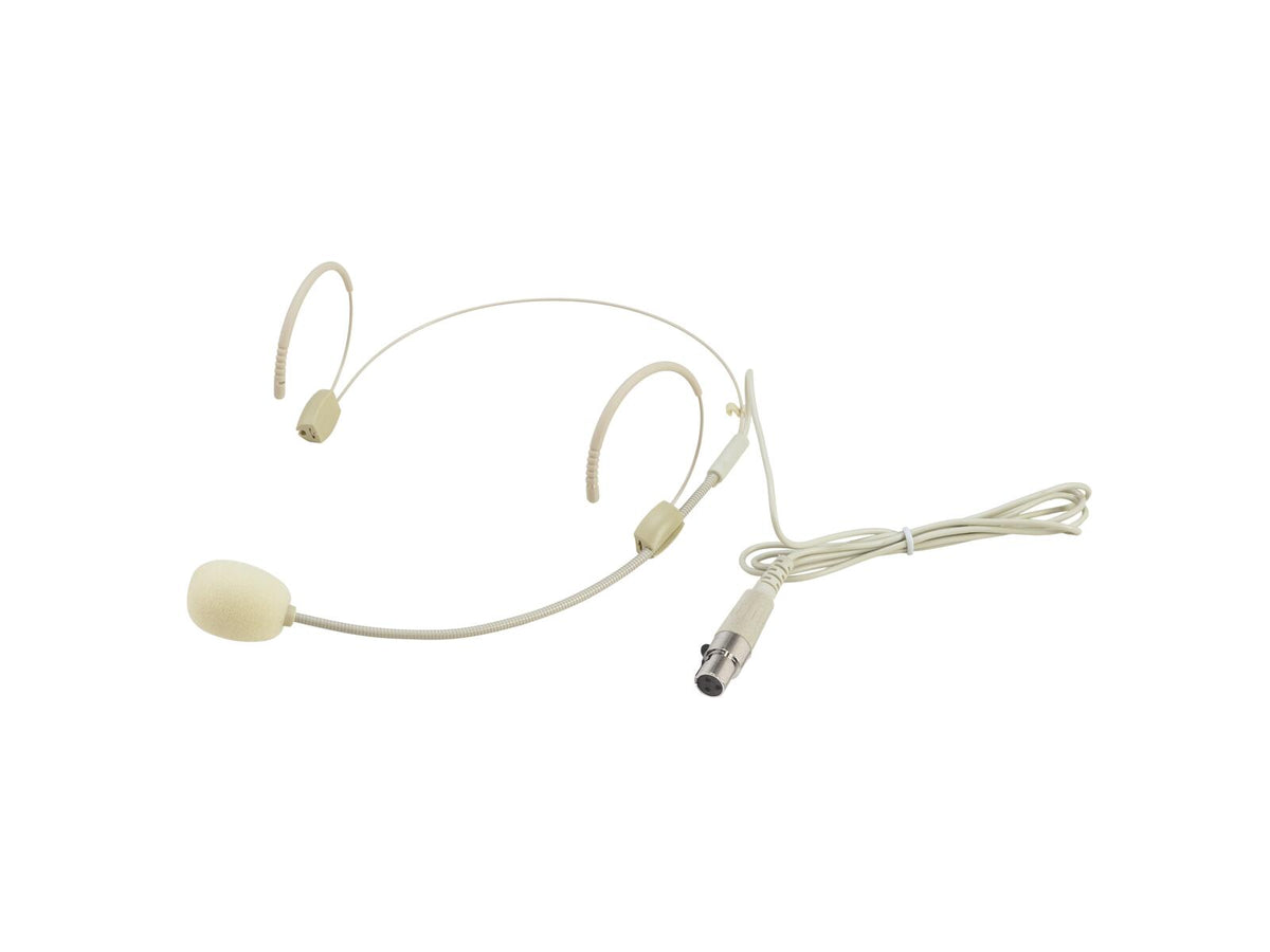 Omnitronic UHF-300 Kopfbügelmikrofon hautfarben