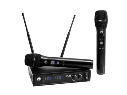 Omnitronic UHF E-FLEX 2, Funkmikrofon-System 559-575 MHz