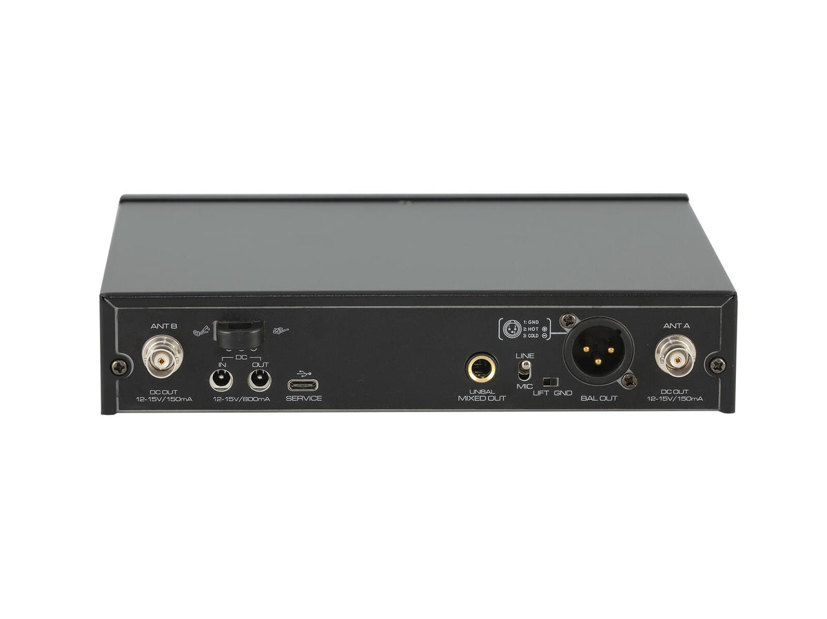 PSSO WISE ONE 1-Kanal True Diversity Empfänger 823-832/863-865MHz – Ansicht 5